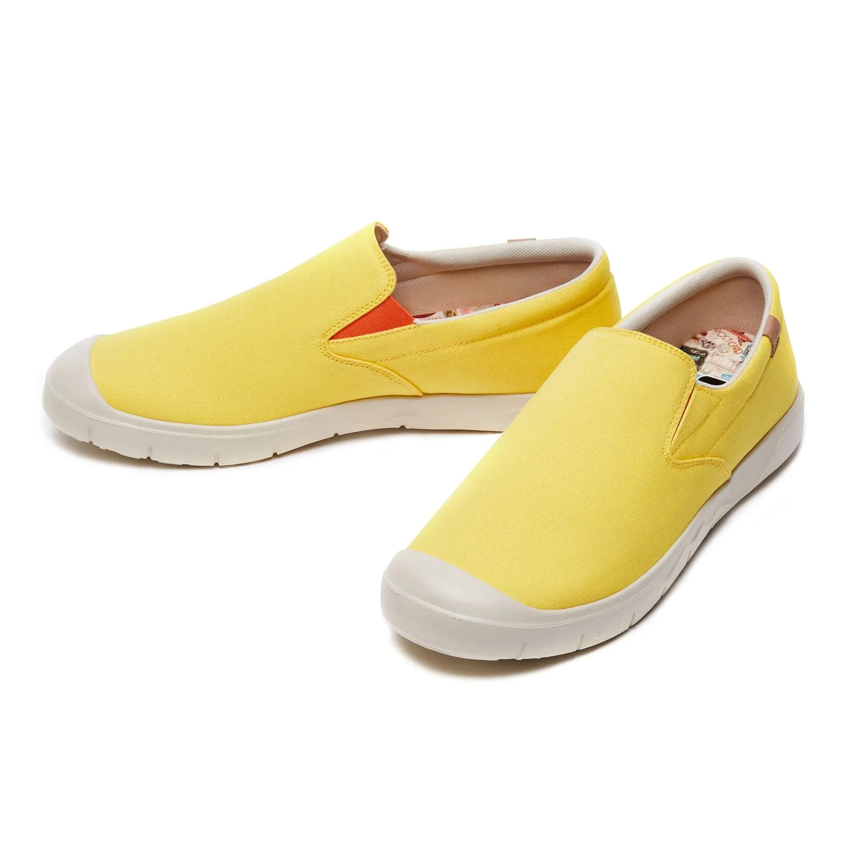 Sport Wear Comfortable Yellow Maize Canvas Cadiz I Men