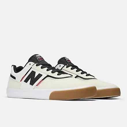 New Balance Numeric Jamie Foy 306 Shoes - White/Black/Red Skate Flex Ride Suburban Ride
