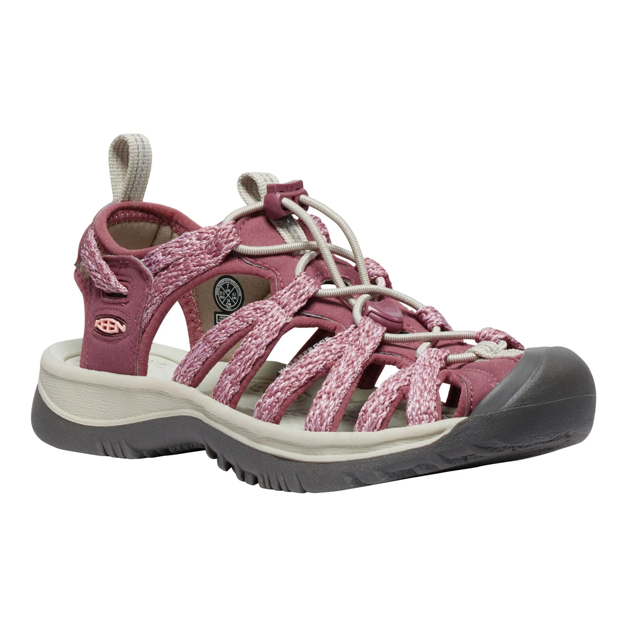 Women's Whisper Rose Brown/Parfait Everyday Wear Boho Mood