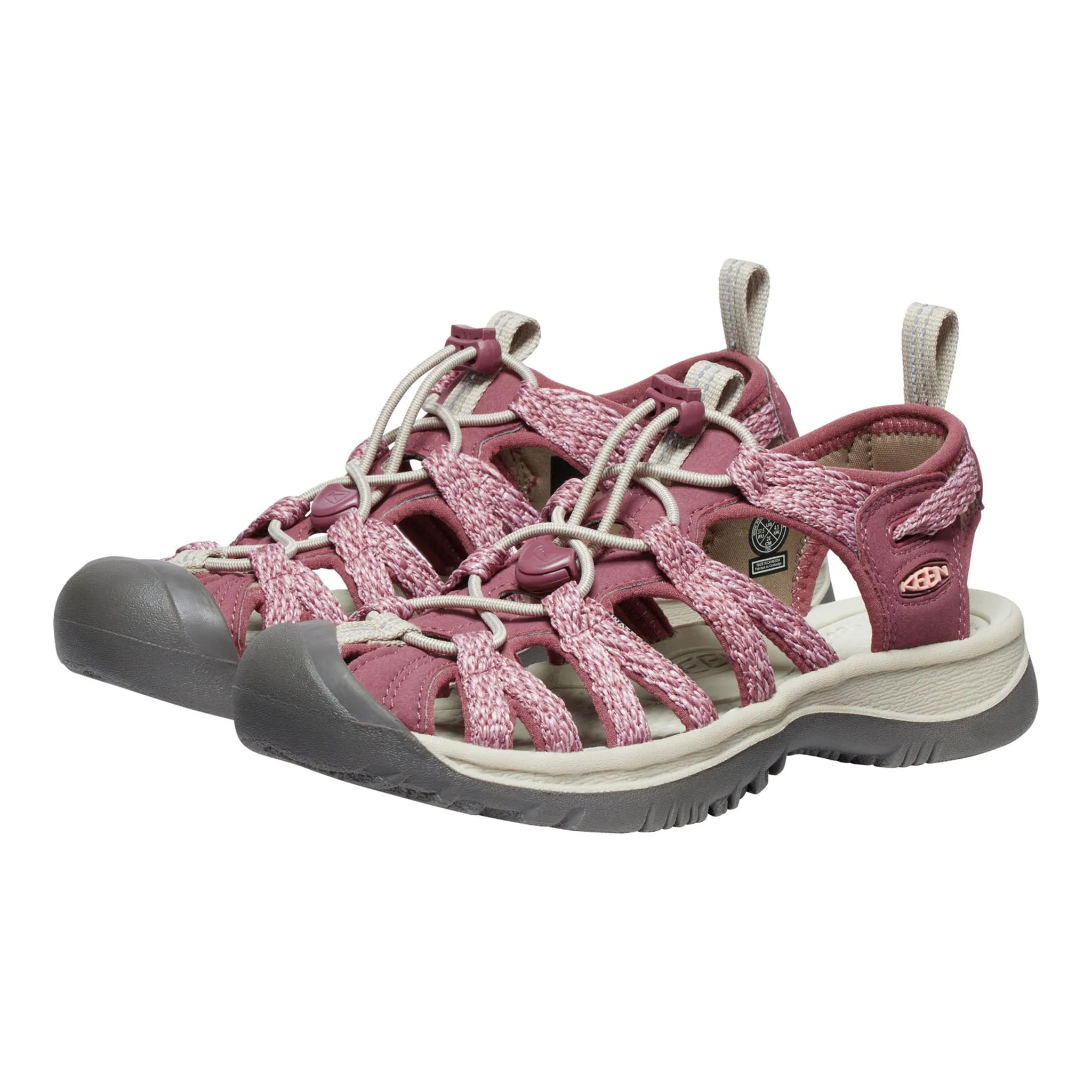 Women's Whisper Rose Brown/Parfait Quick Wear No-Fuss Wear