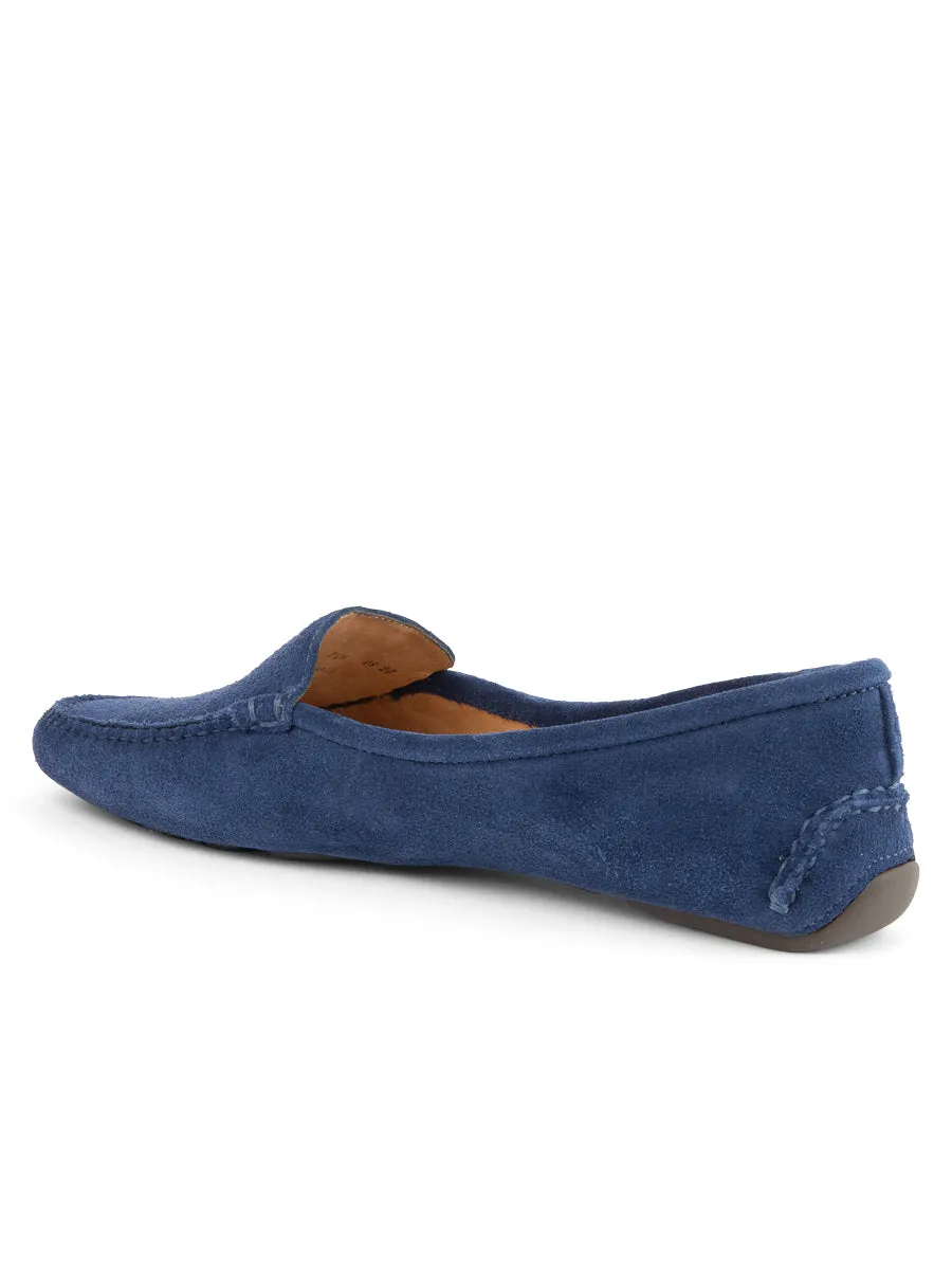 Jillian Driving Moccasin in Suede Morning Walk