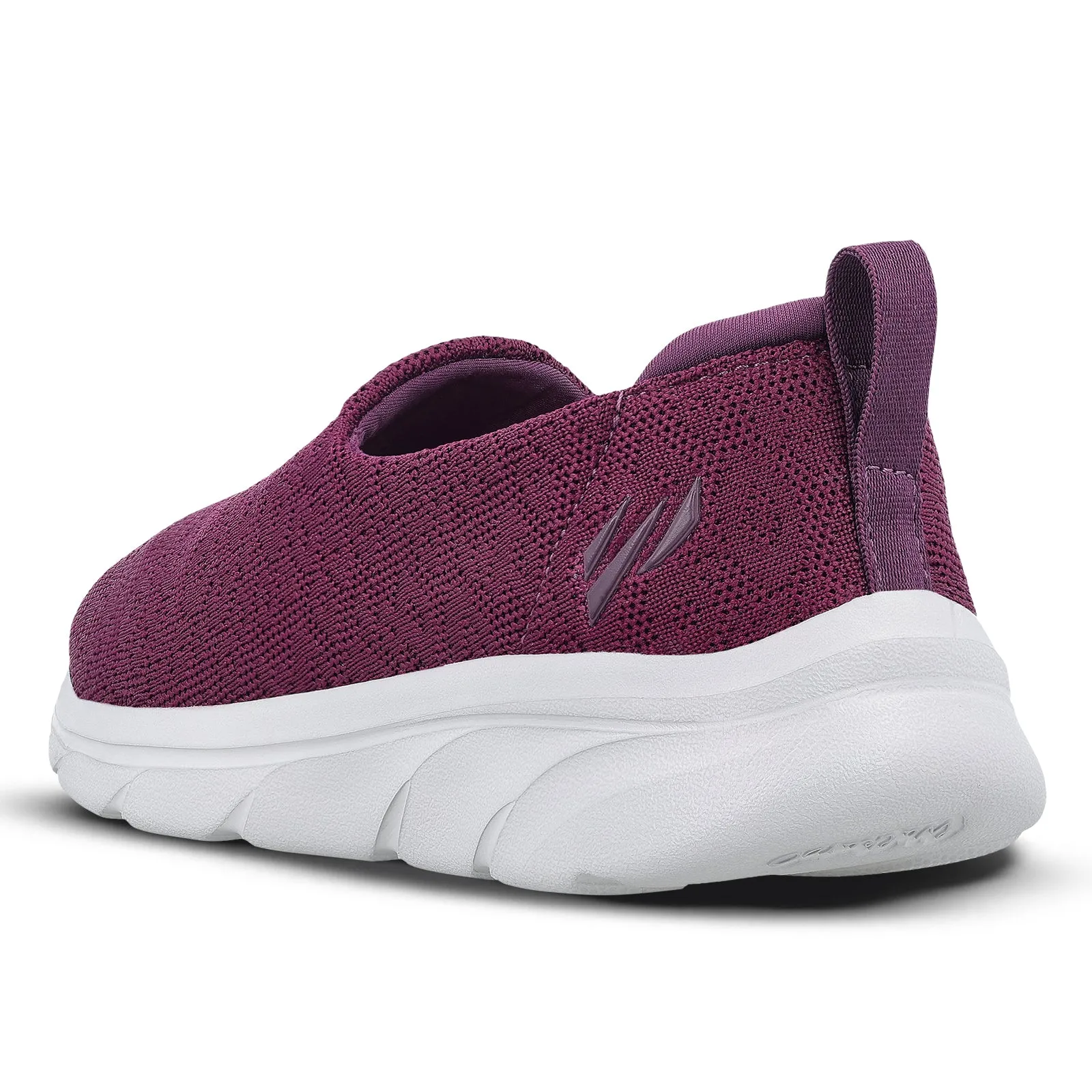 Comfy Fit Simple Movement Women's Slip-on Walking Shoes - WS3262 Purple