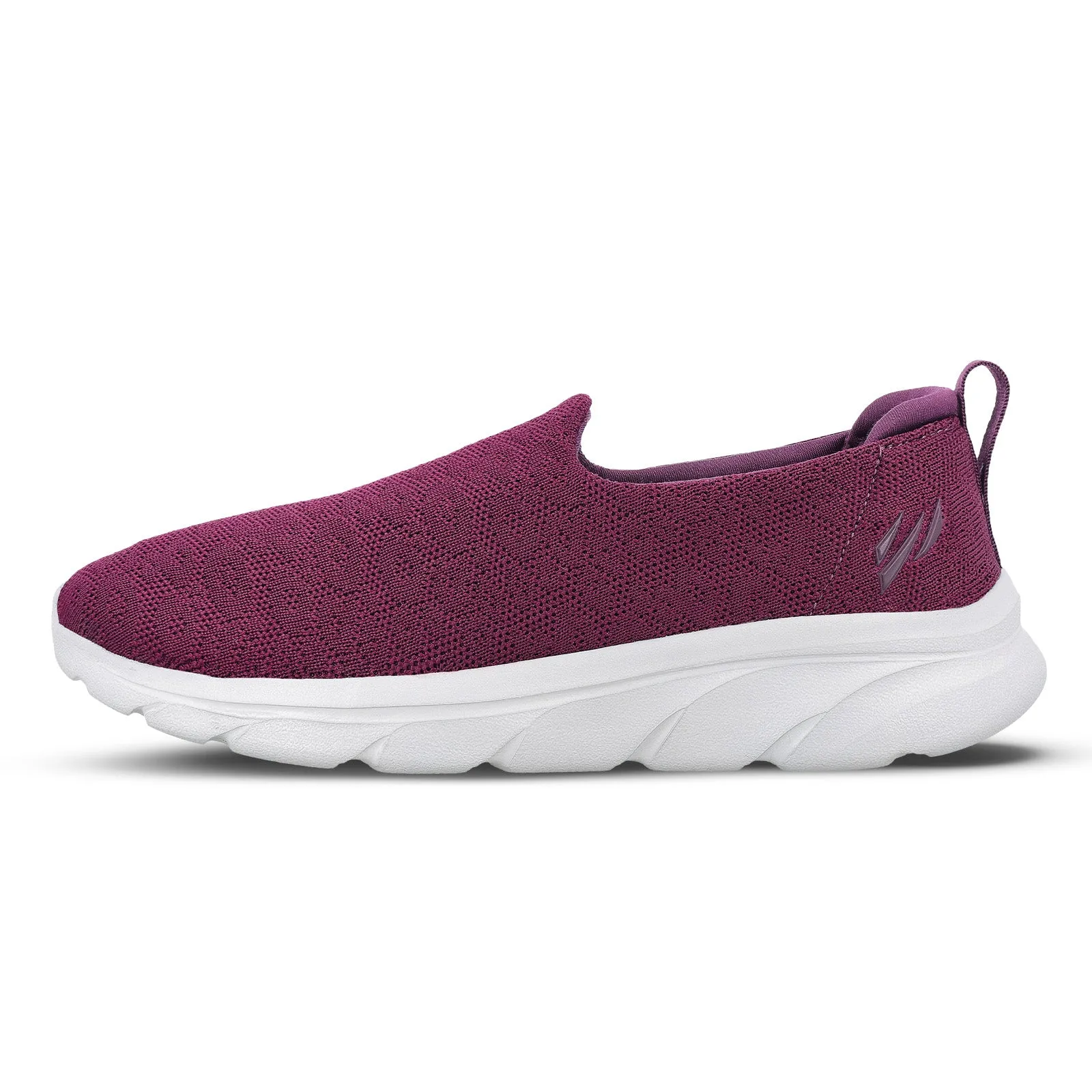 Women's Slip-on Walking Shoes - WS3262 Purple Instant Walk Fit Instant Foot Access
