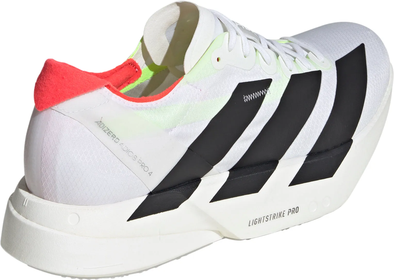 adidas Adizero Adios Pro 4 Mens Running Shoes - White Hero Mode Calm Mood