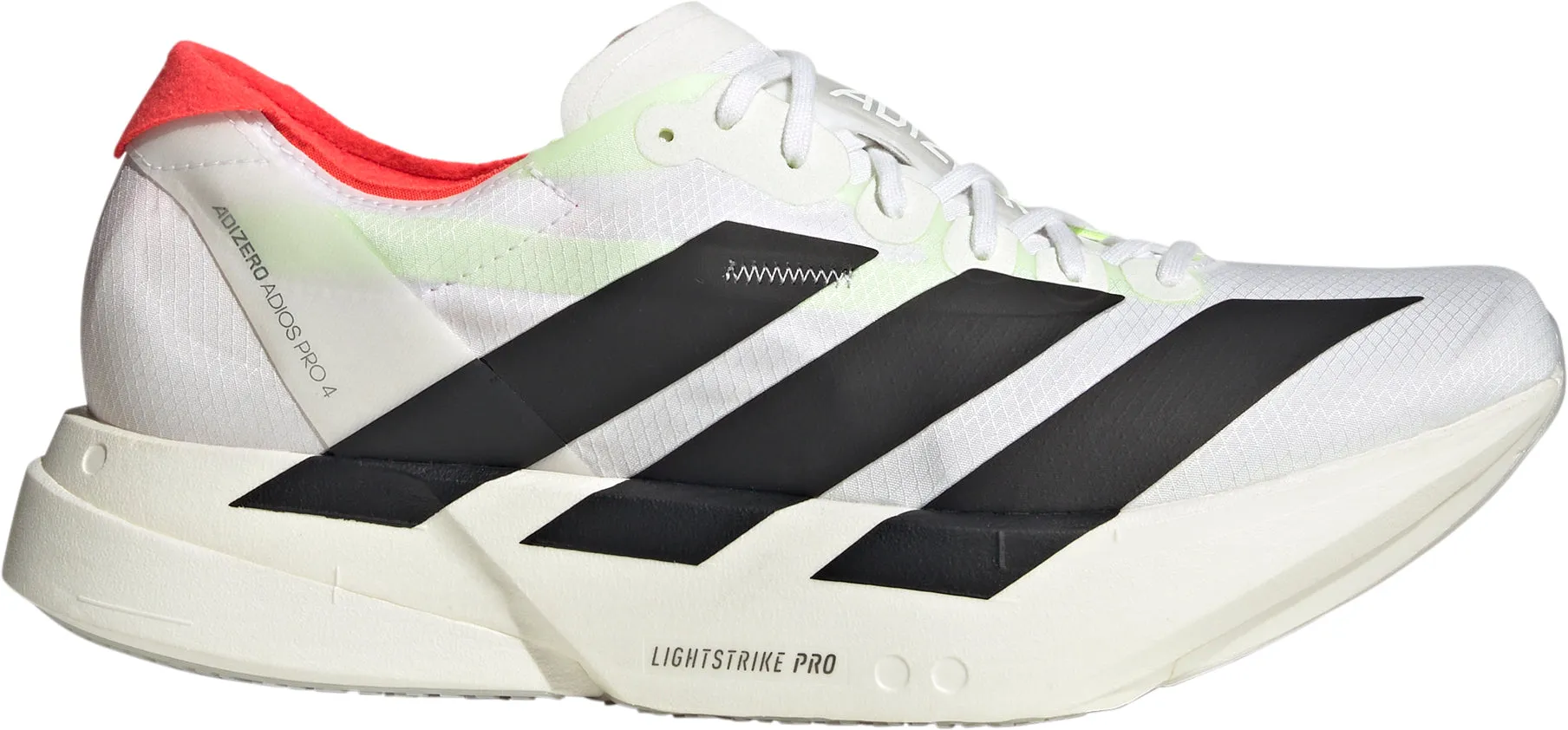 adidas Adizero Adios Pro 4 Mens Running Shoes - White Neutral Base Trend Hot