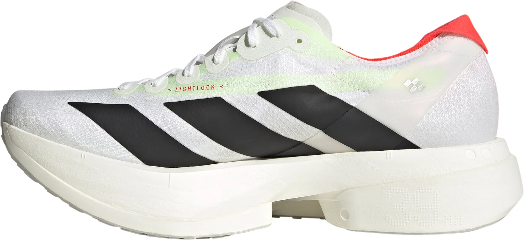 Freeze Grip Low Top adidas Adizero Adios Pro 4 Mens Running Shoes - White