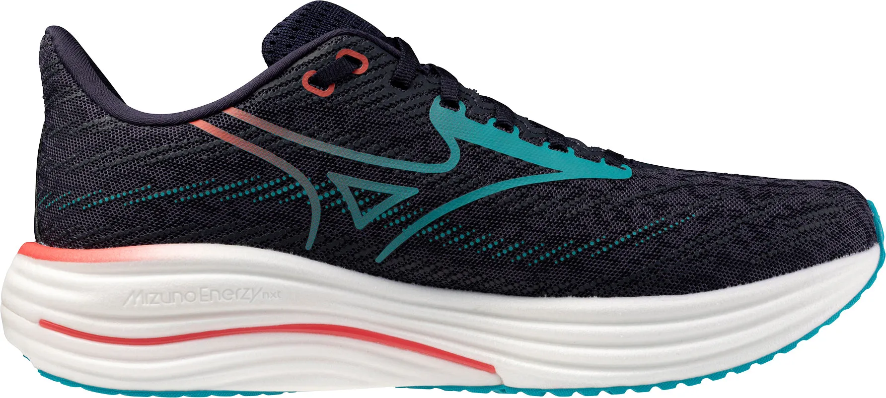 Slim Line Mizuno Wave Rider 29 Mens Running Shoes - Grey