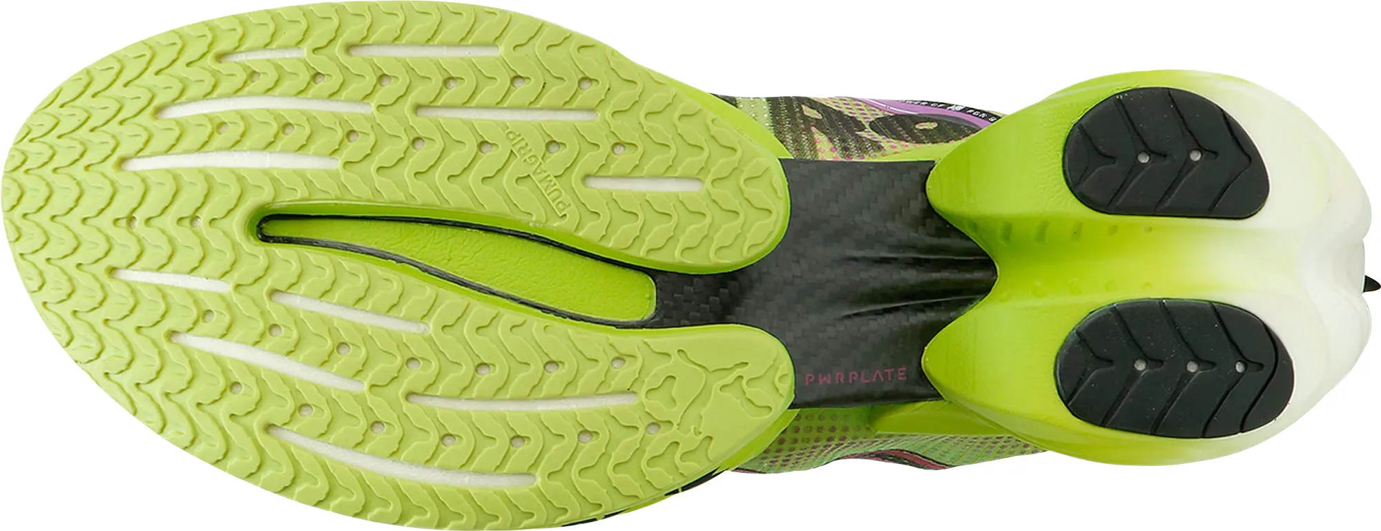 Bright Neon Ventilated Mesh Sunny Walks Puma Fast-R Nitro Elite 2 Mens Running Shoes - Green