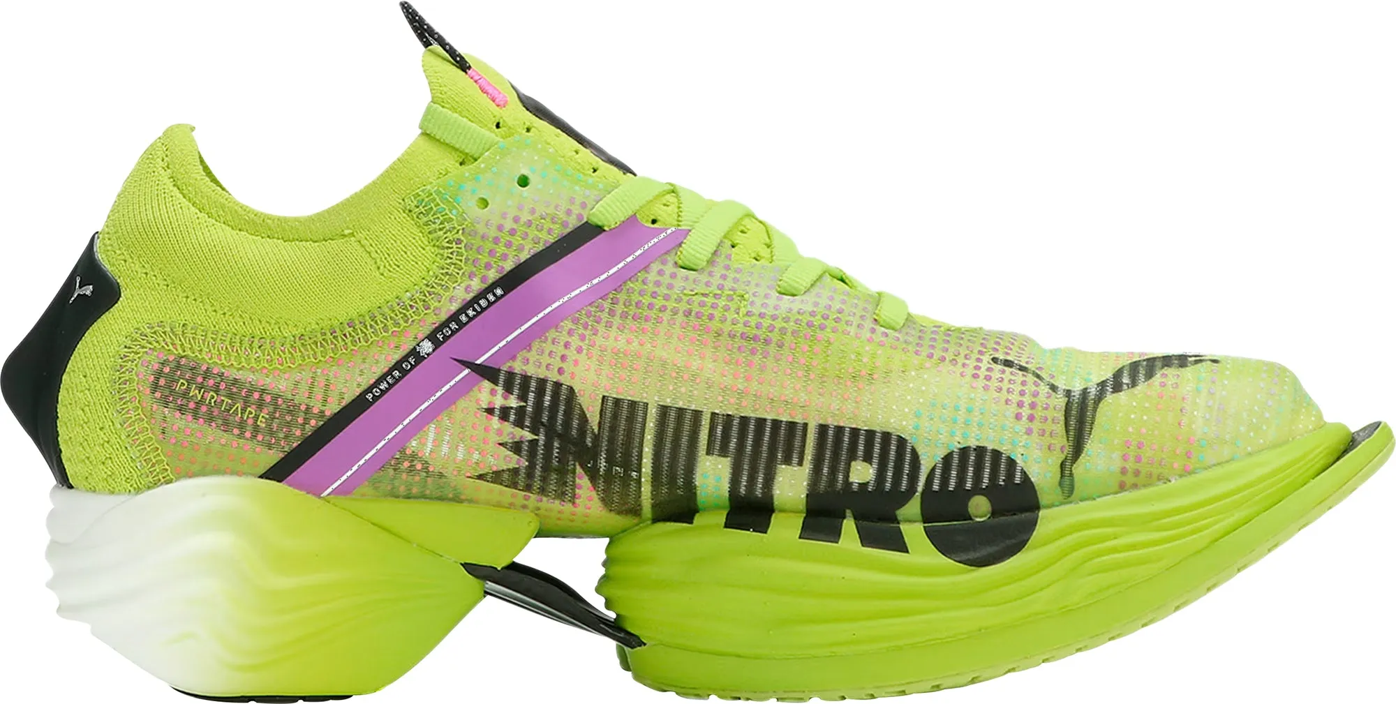 Global Fit Retro Mood Puma Fast-R Nitro Elite 2 Mens Running Shoes - Green