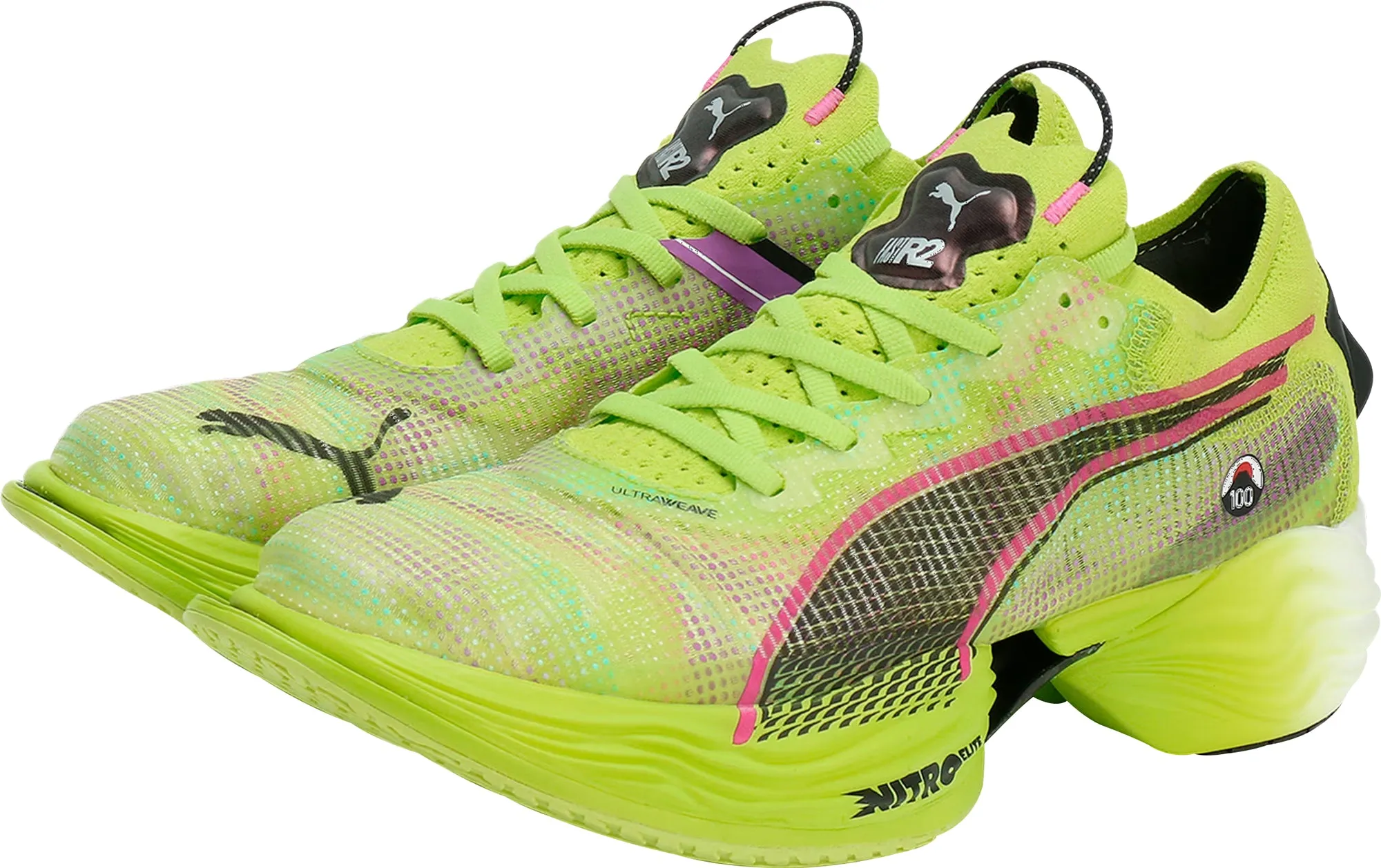 Linen Air Grace Walk Puma Fast-R Nitro Elite 2 Mens Running Shoes - Green