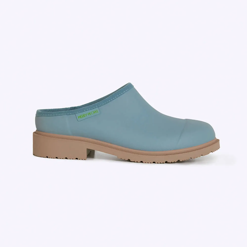 Criss Cross Straps Billie Clog // Seafoam
