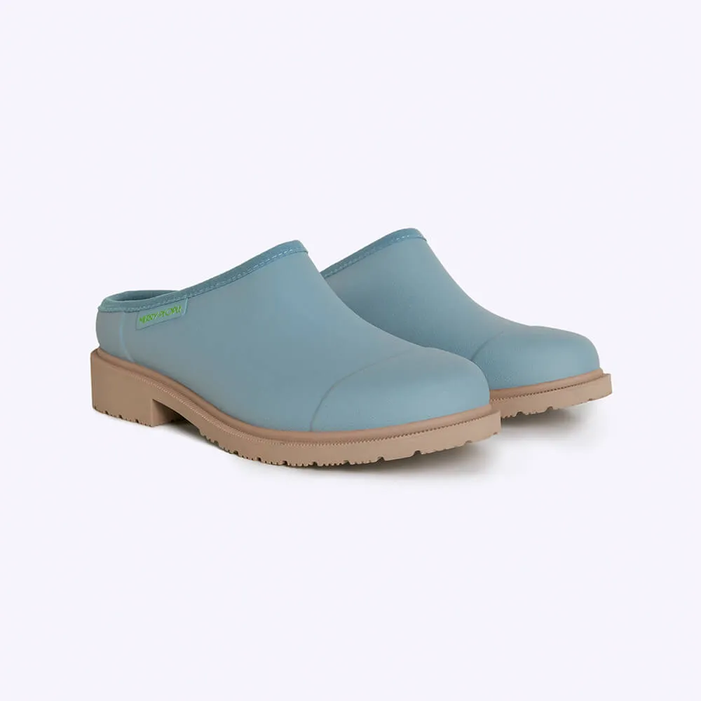 Statement Platforms Billie Clog // Seafoam Sandal Upgrades