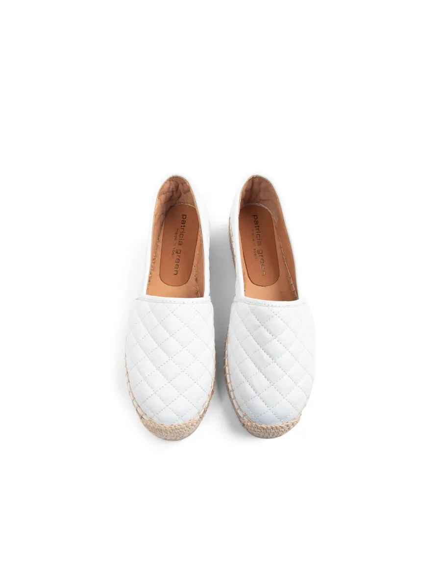 Abigail Quilted Slip on Espadrille Minimal Vibe