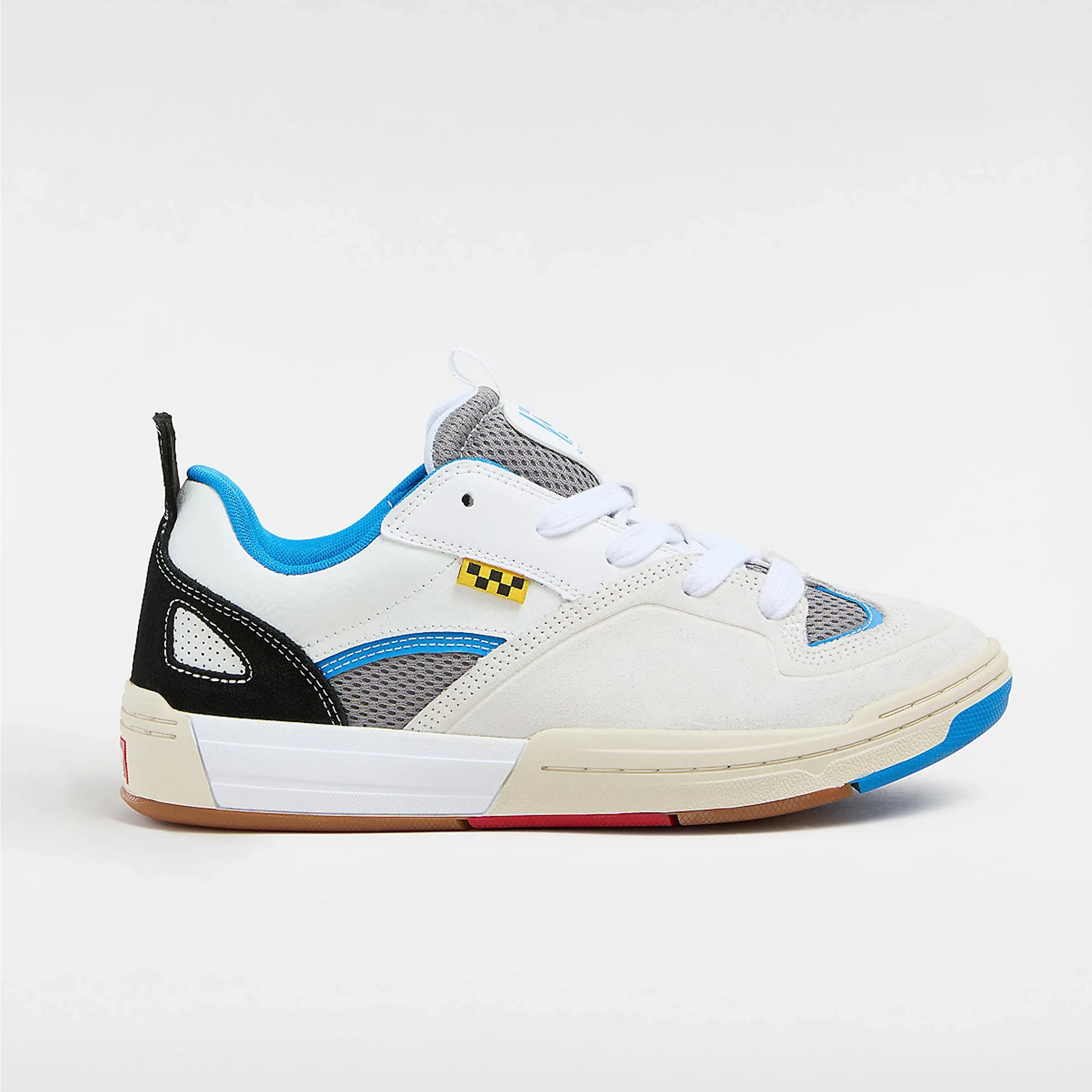 Street Look Vans Skate Mixxa Athletic Skate Shoes - White