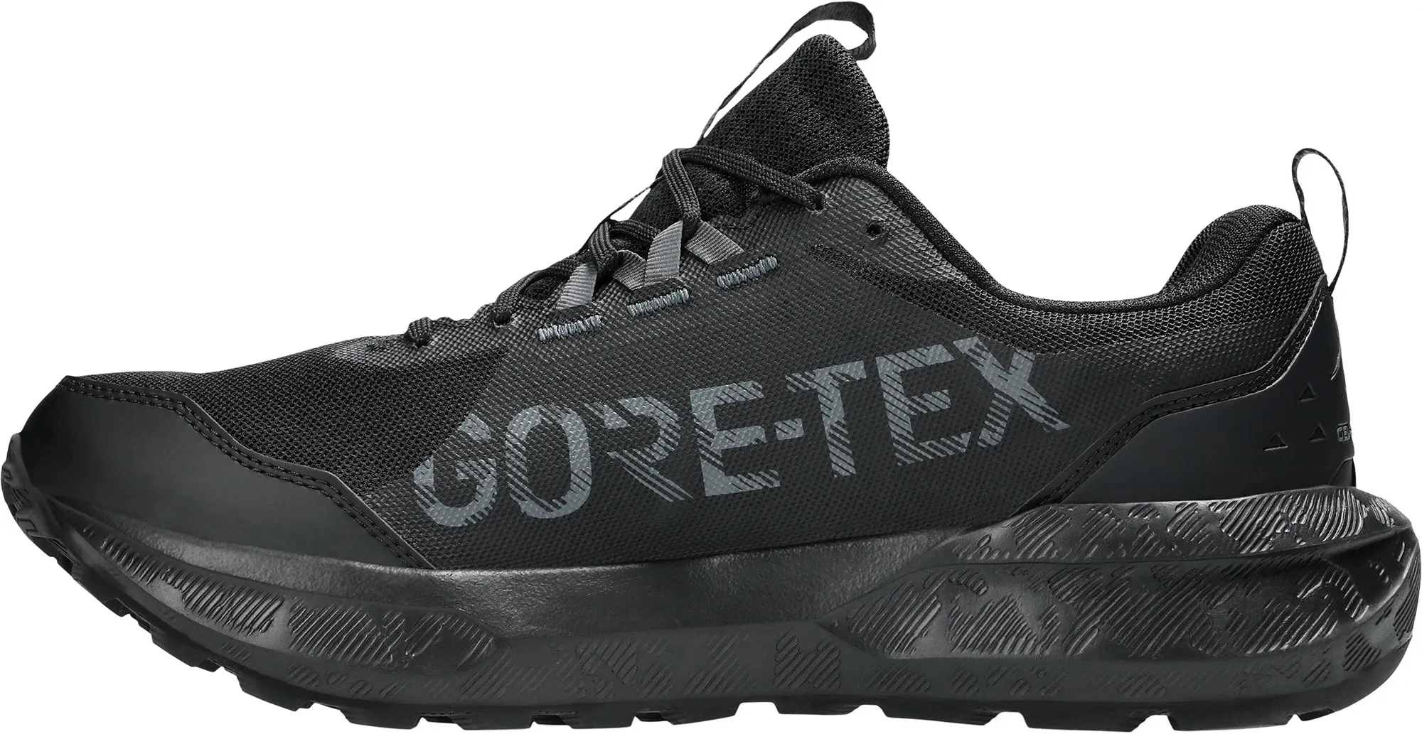 Comfort Heel Asics Gel Sonoma 8 GORE-TEX Mens Trail Running Shoes - Black