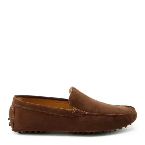 Driving Loafers, brown suede Reliable Sole Daily Walk