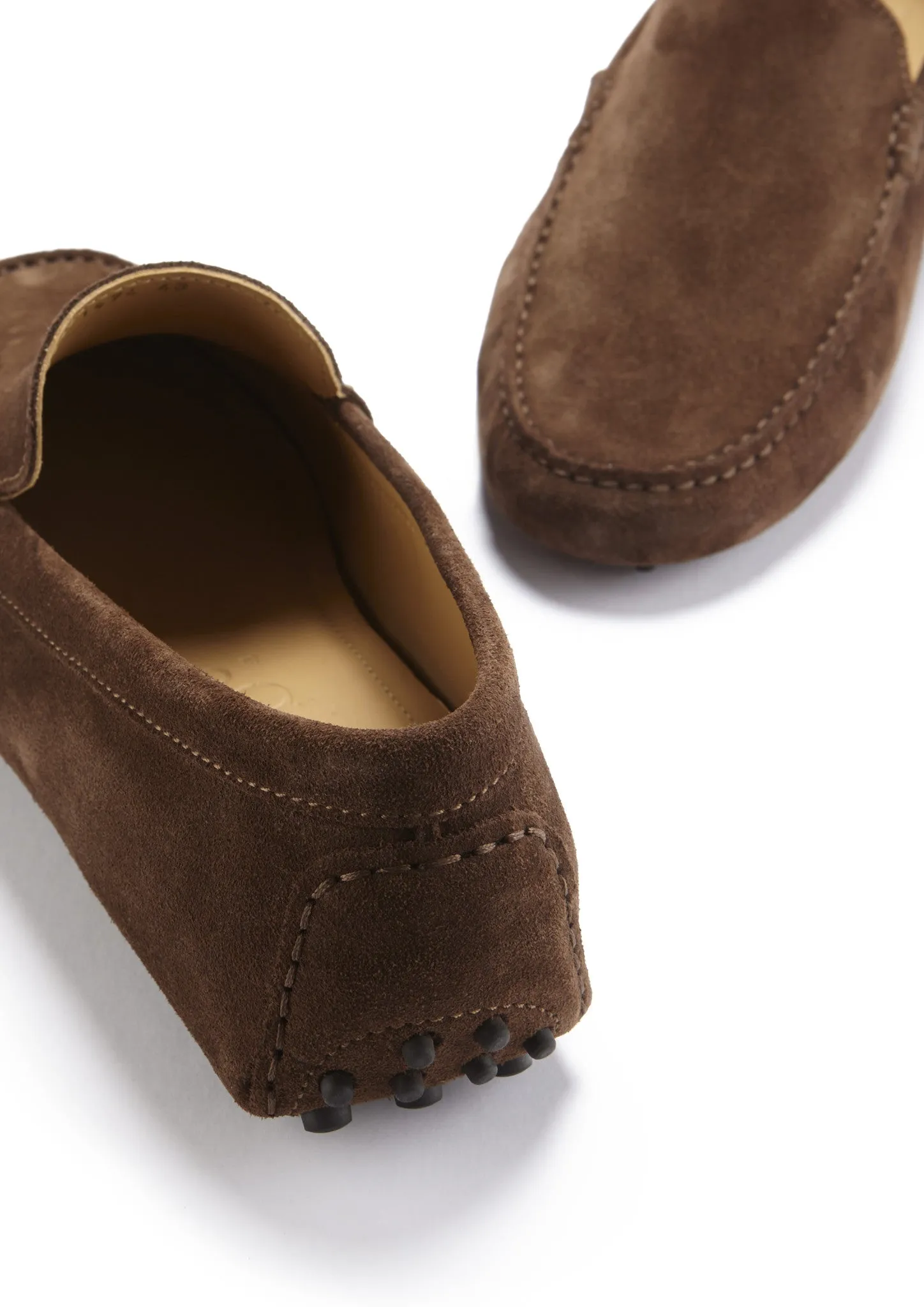 Soft Walk Smart Flow Driving Loafers, brown suede