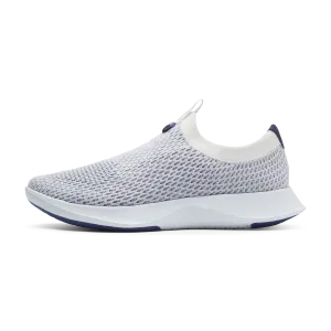 Men's Tree Dasher Relay - Blizzard/Hazy Cobalt (Clarity Blue Sole) Durable Slip On Slip Fit Ready