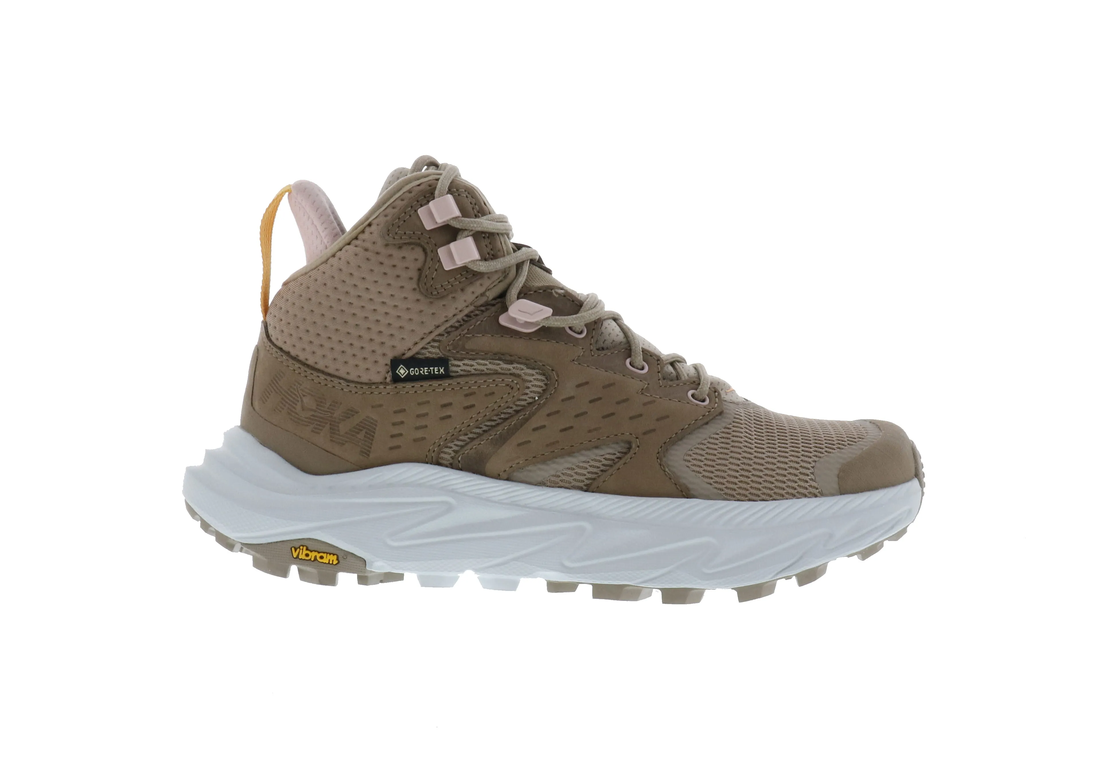 Rock Climbing Boots Hoka Anacapa 2 Mid GTX (Women's) - Dune/Ice Flow