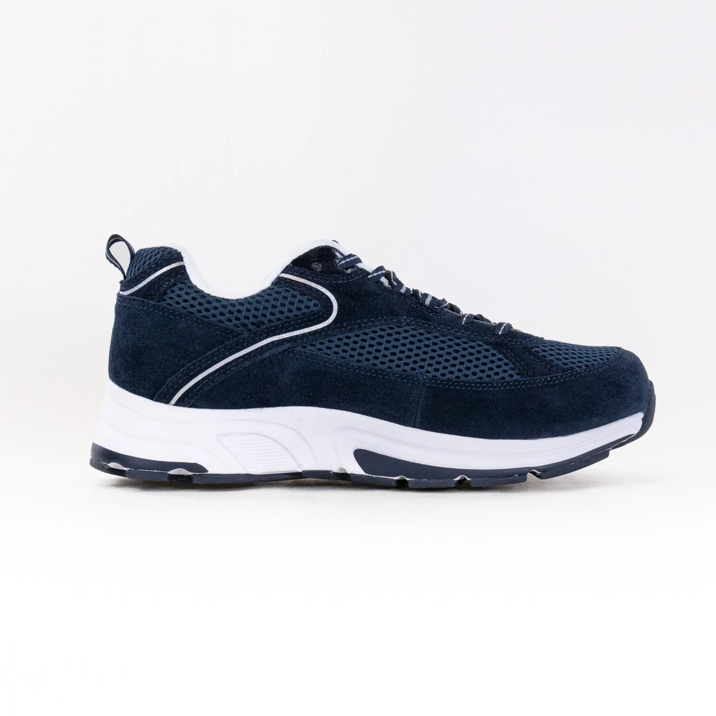 Drew Aaron (Men's) - Navy Combo for people who want a cushioned product Padded Tongue