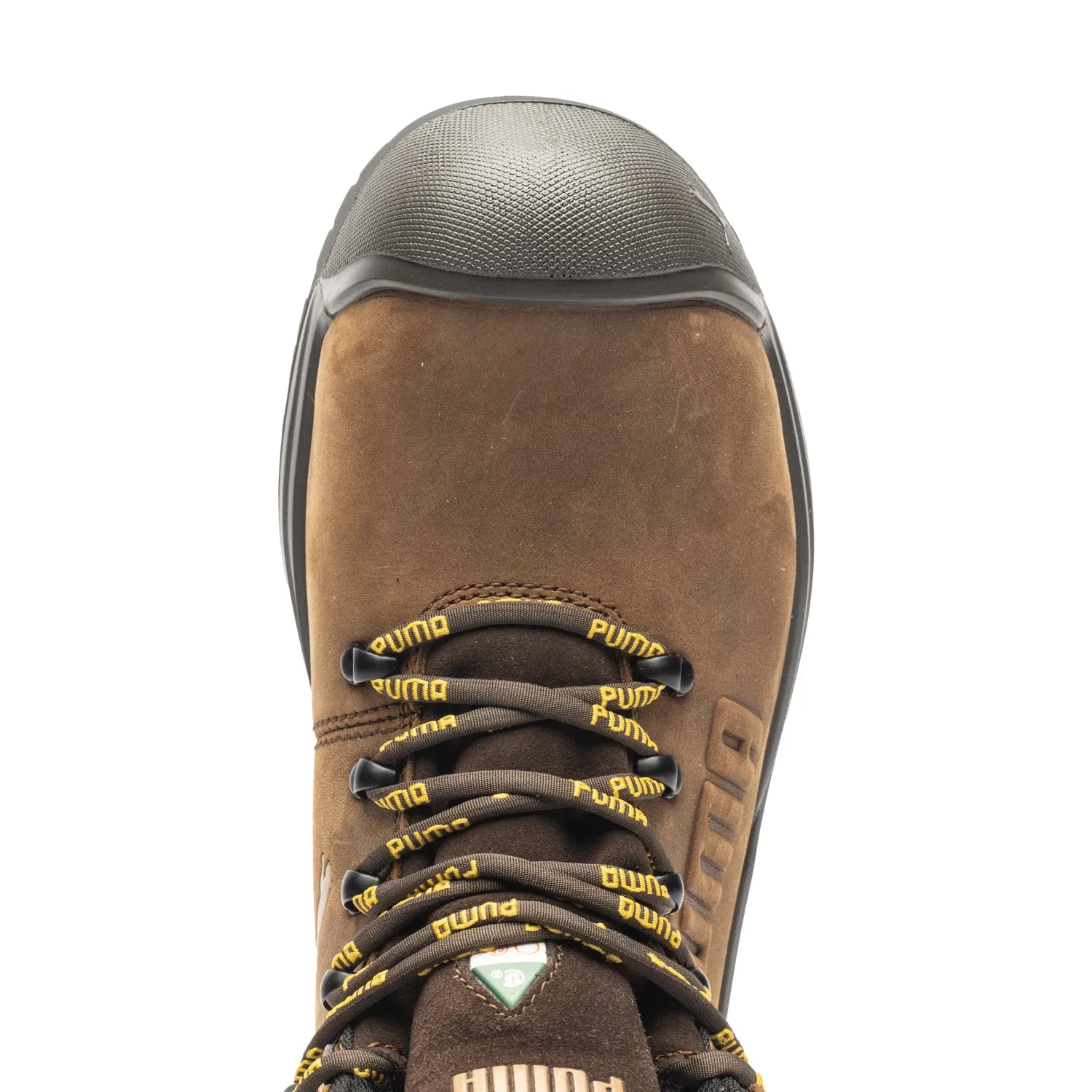 Waterproof footwear Puma Iron Brown Men's 6" Waterproof Composite Toe Work Boots