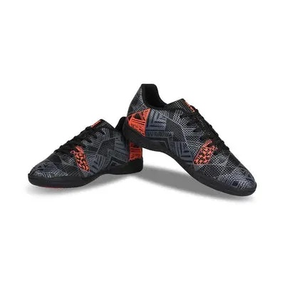 Nivia Force Futsal Football Shoes for Men (Black) Flex Comfort Team Zone