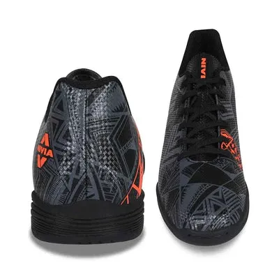 Nivia Force Futsal Football Shoes for Men (Black) Speed Motion