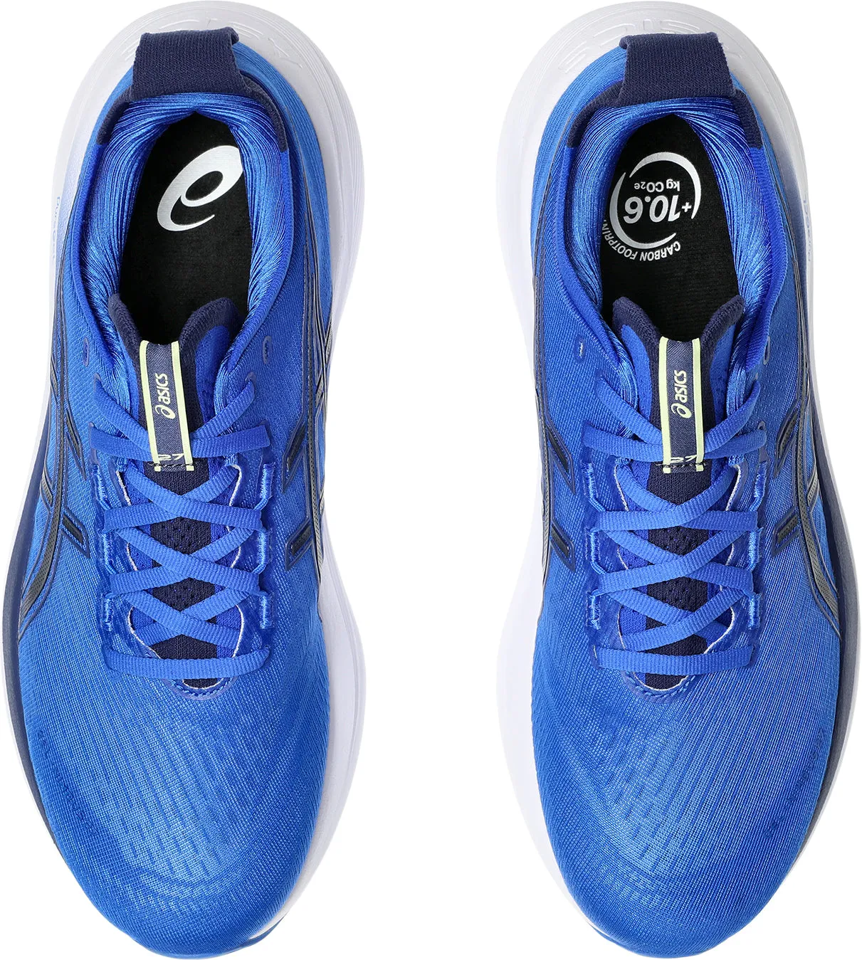 Ergonomic City Adventure Asics Gel Nimbus 27 Mens Running Shoes - Blue