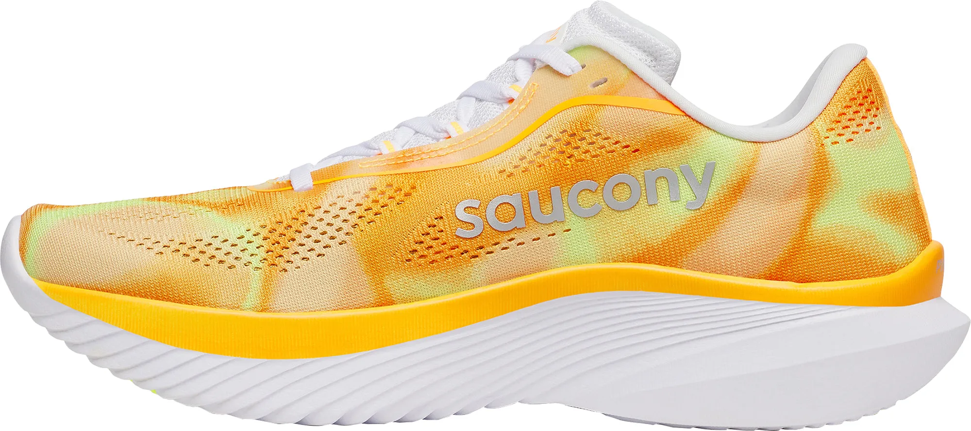 All Day Travel Light Saucony Kinvara 15 Mens Running Shoes - Orange