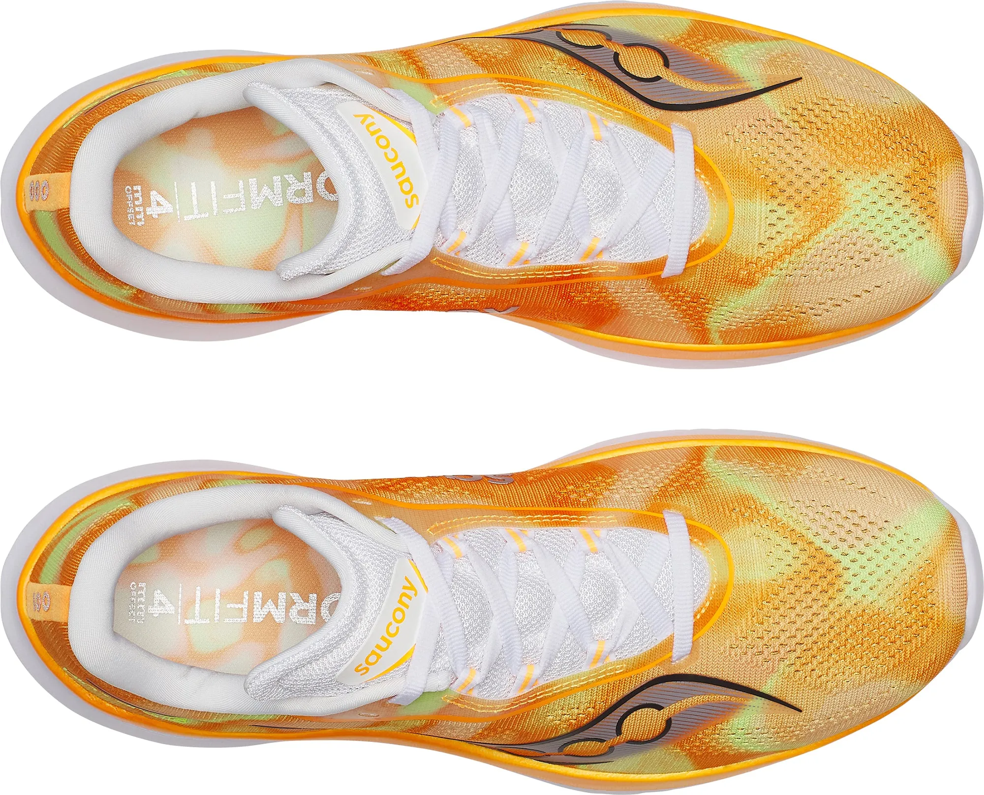 Saucony Kinvara 15 Mens Running Shoes - Orange Enhanced grip