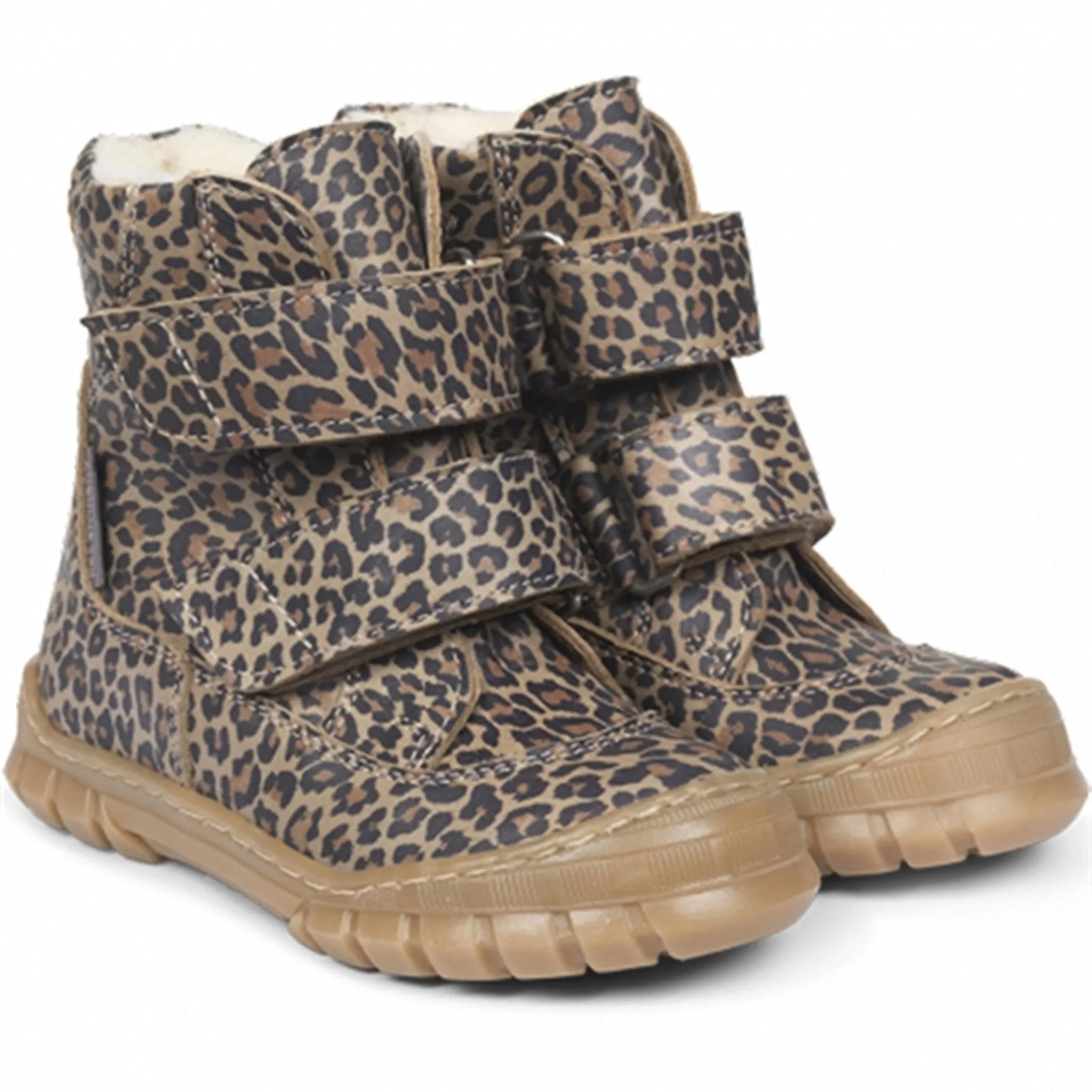 Snow Hiking Adventure Snow Snow Explorer Angulus Tex Boots w Velcro Leopard