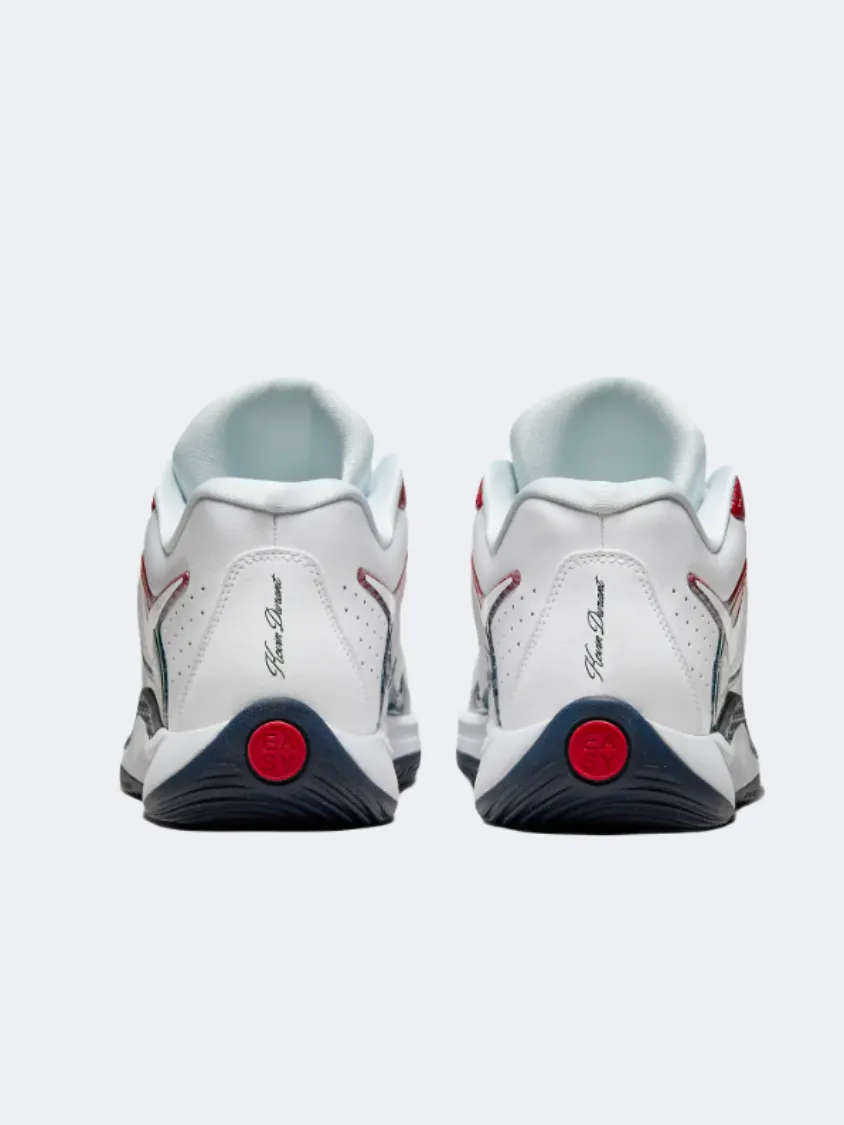 Flexible Sole Design Nike Kevin Durant 17 Men Basketball Shoes White/Red/Obsidian