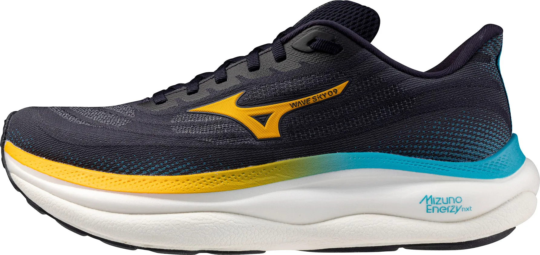 Mizuno Wave Sky 9 Mens Running Shoes - Blue Step Light