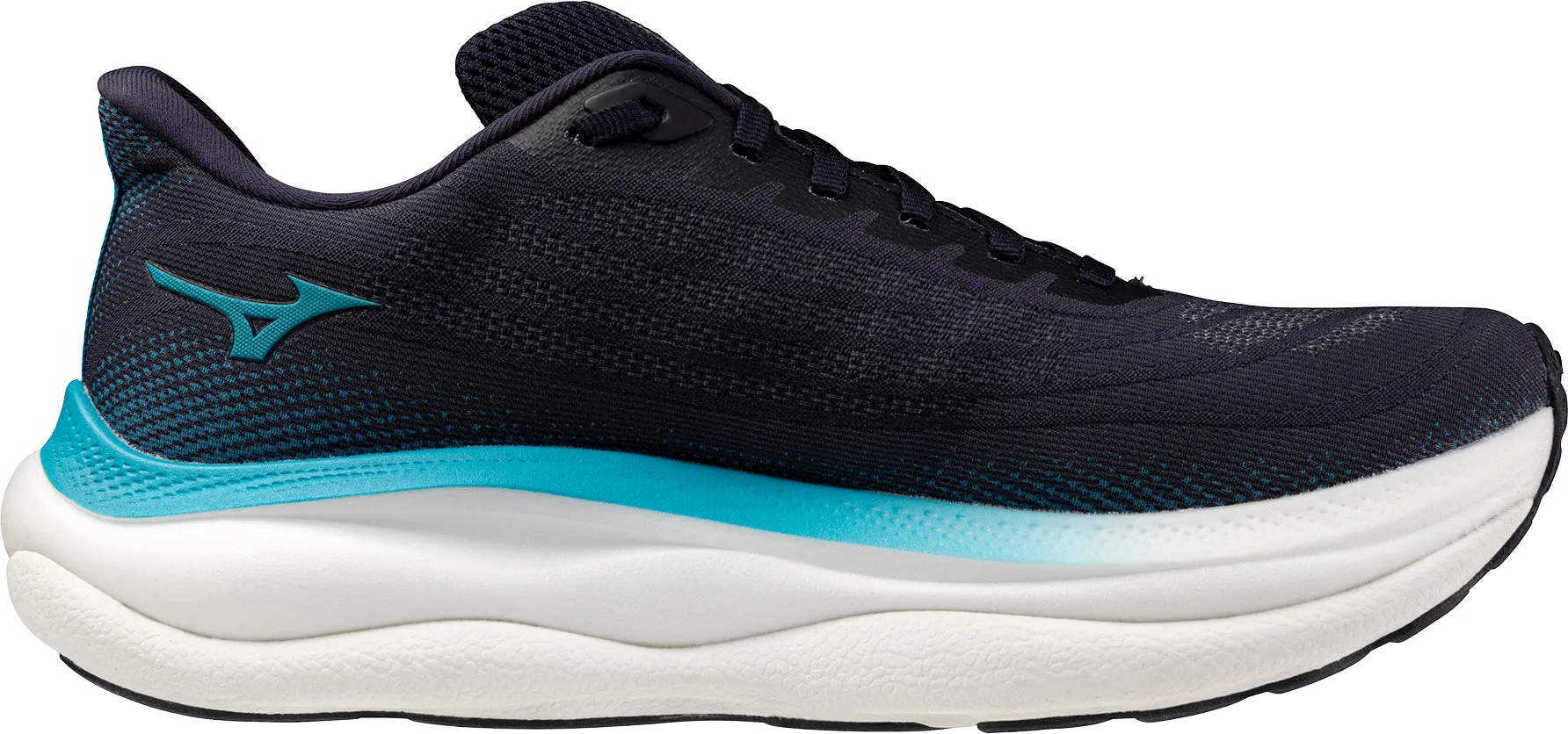 Sea Breeze TPU Stability Mizuno Wave Sky 9 Mens Running Shoes - Blue
