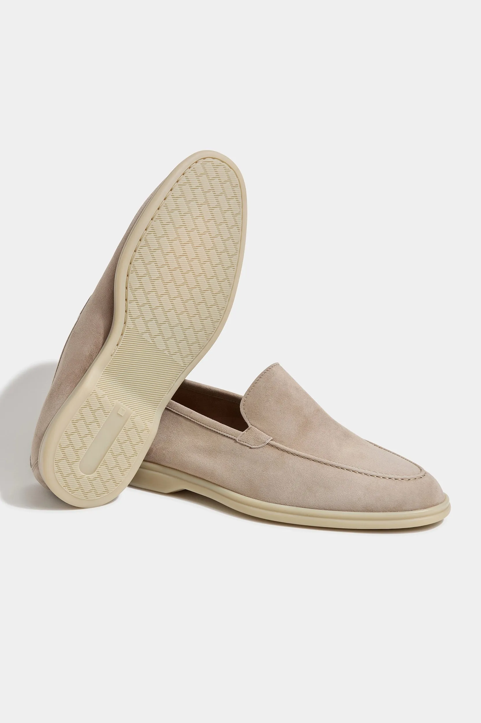 Beige loafers - Made In Italy Non-Slip Footwear Strong Guard