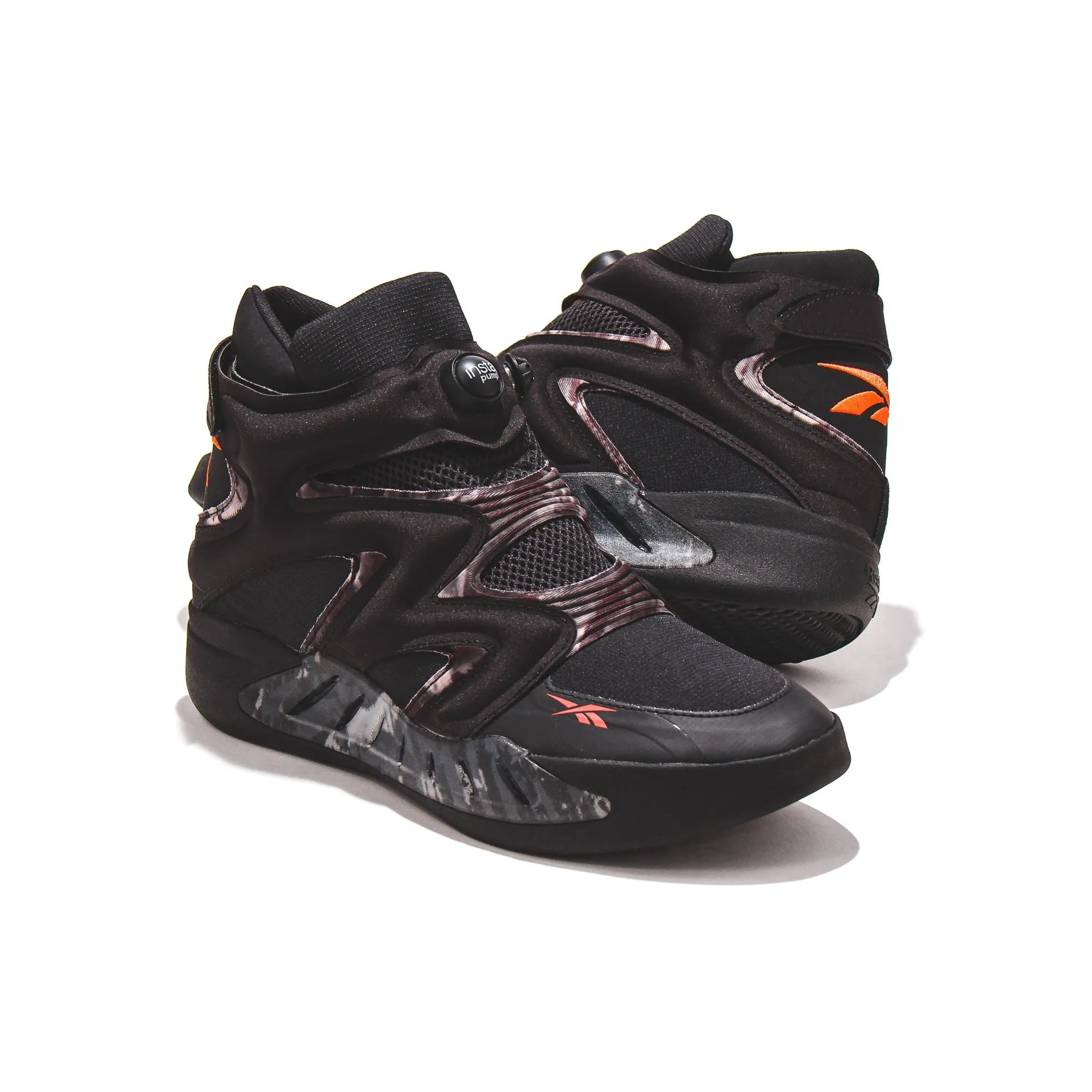 Reebok Classics Basketball Men Instapump Fury Zone Black GX0295 Play Flex Base Perforated Inner Lining