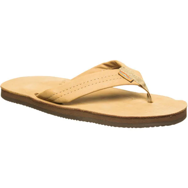 Men's Premium Leather Wide Strap Flexible Fit Sunny Walks