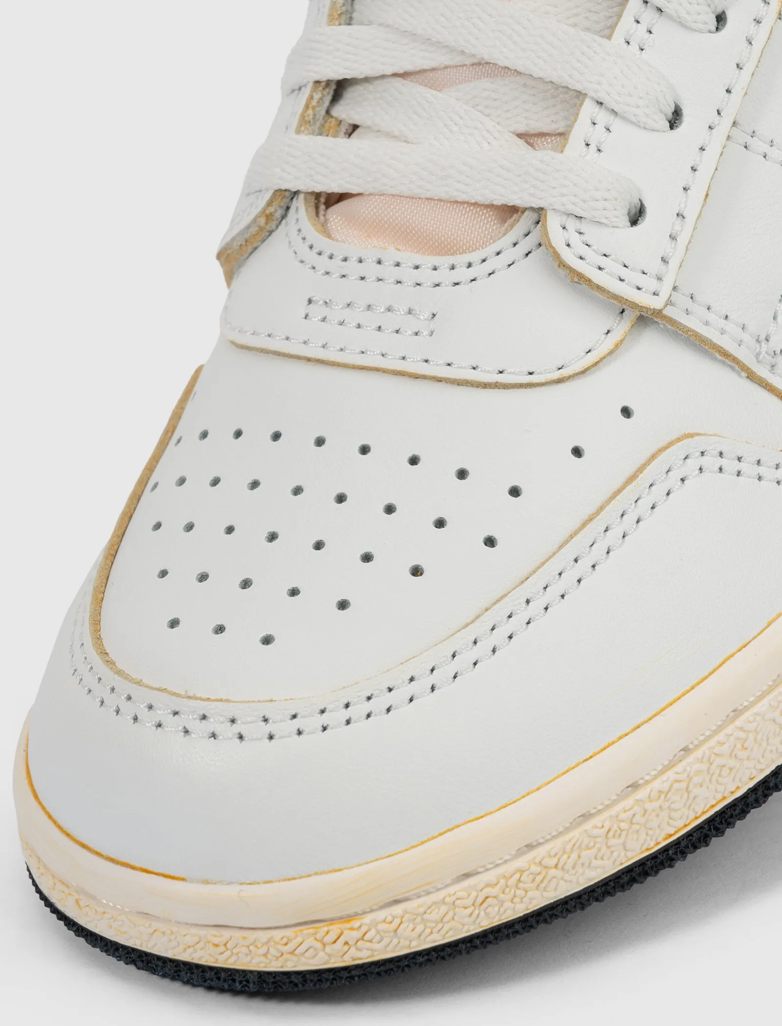A MA MANI??RE x JORDAN AIR SHIP SP "SUMMIT WHITE/BLACK" Responsive Cushion Fitness Lovers Calm Step