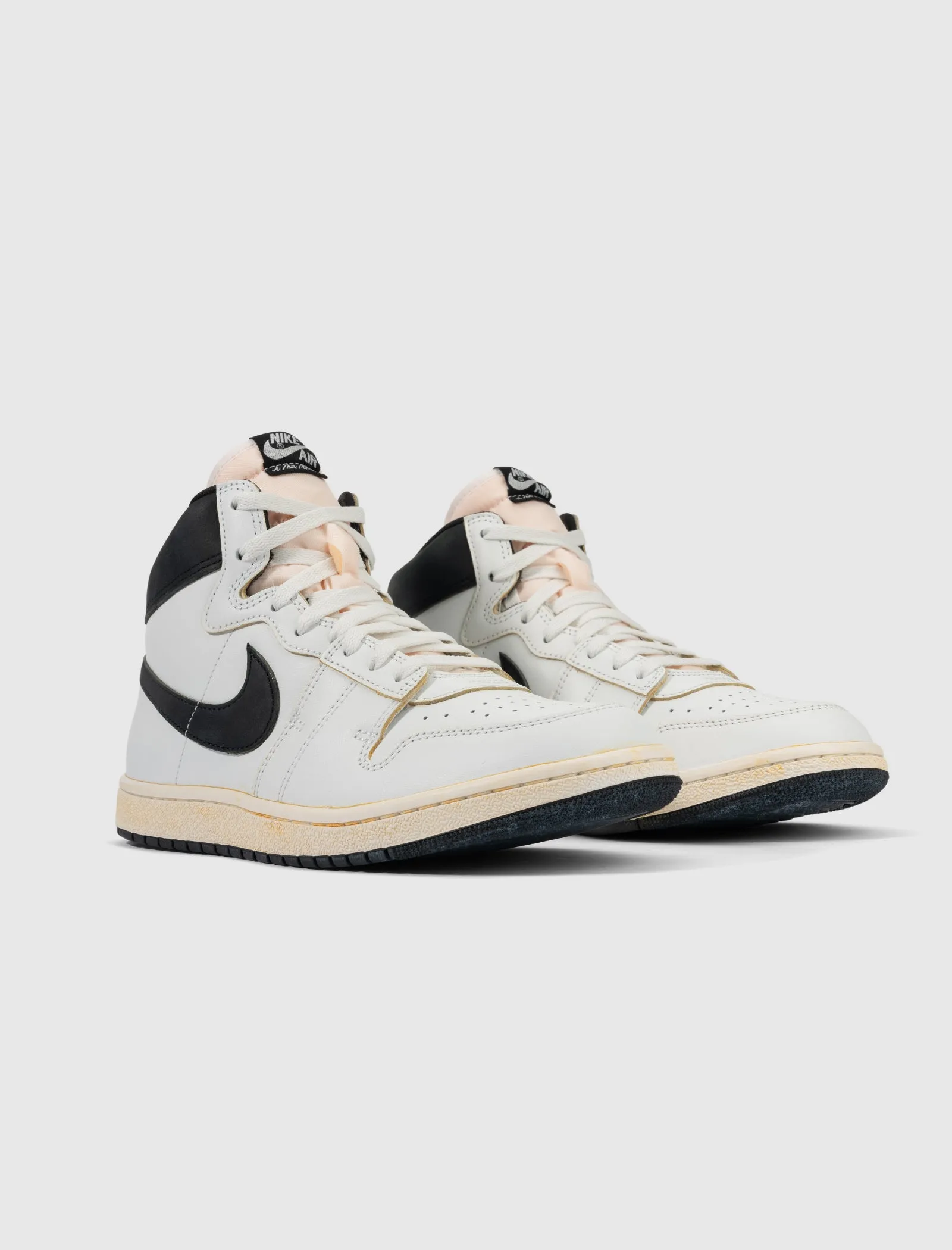 A MA MANI??RE x JORDAN AIR SHIP SP "SUMMIT WHITE/BLACK" Mesh Upper