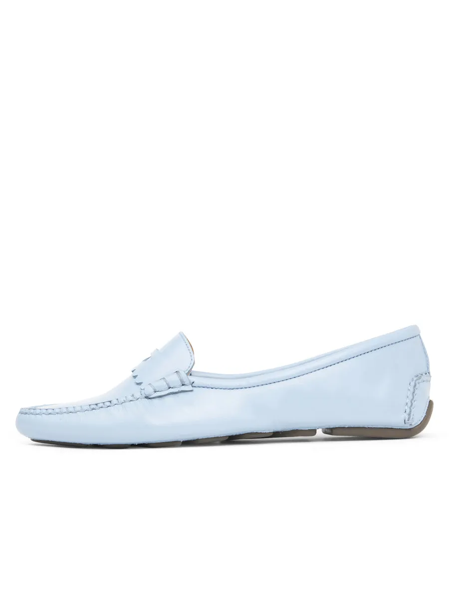 Janet Scalloped Penny Loafer Driving Shoe Secure fit Breathable City Adventure
