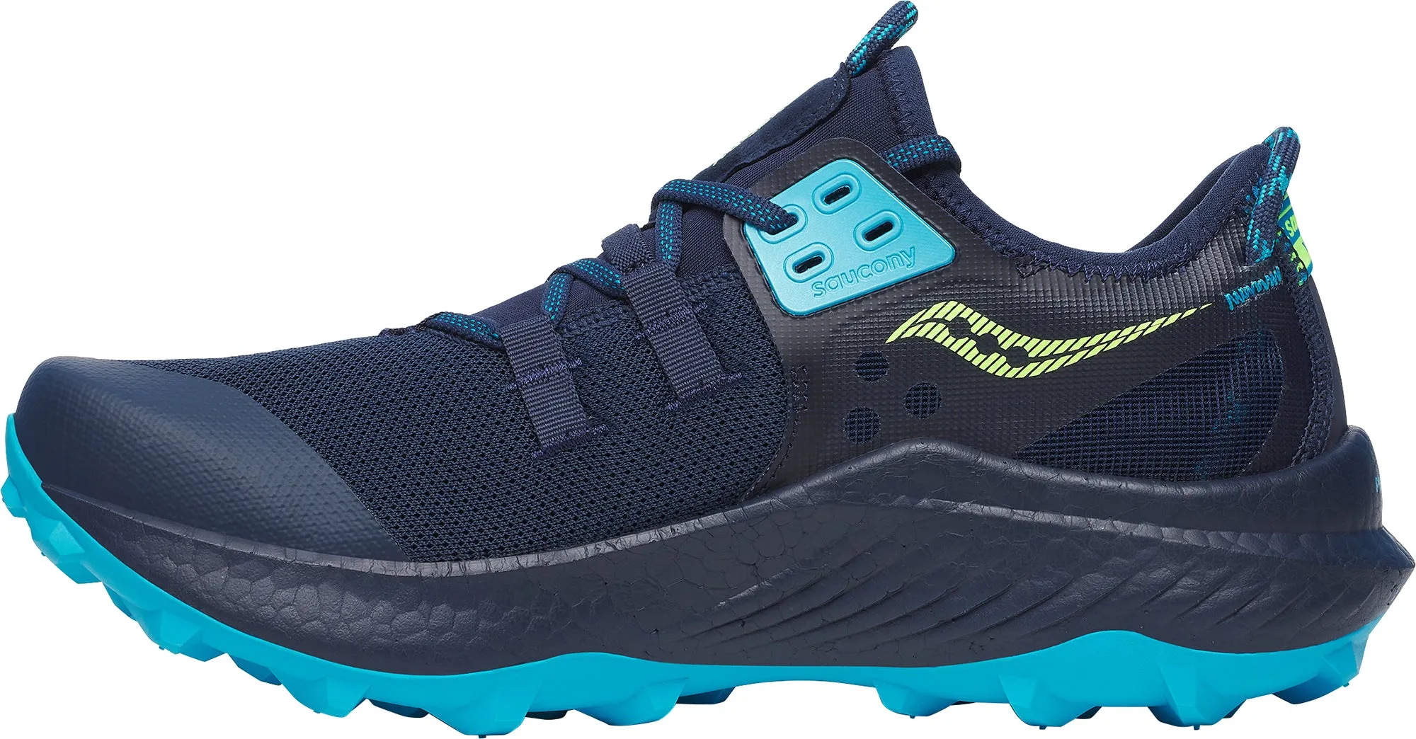 Saucony Endorphin Rift Mens Trail Running Shoes - Navy Flexible Fit Active People