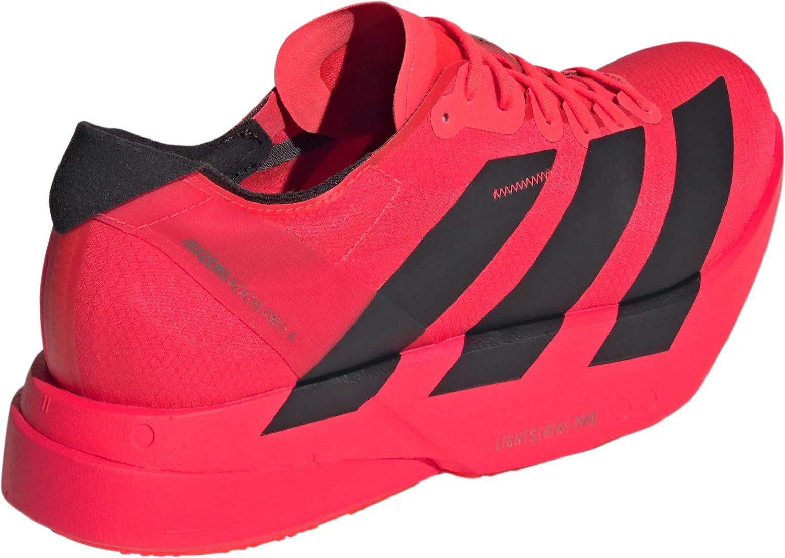 Slip Resistant Modern Commuters Star Shine adidas Adizero Adios Pro 4 Mens Running Shoes - Red