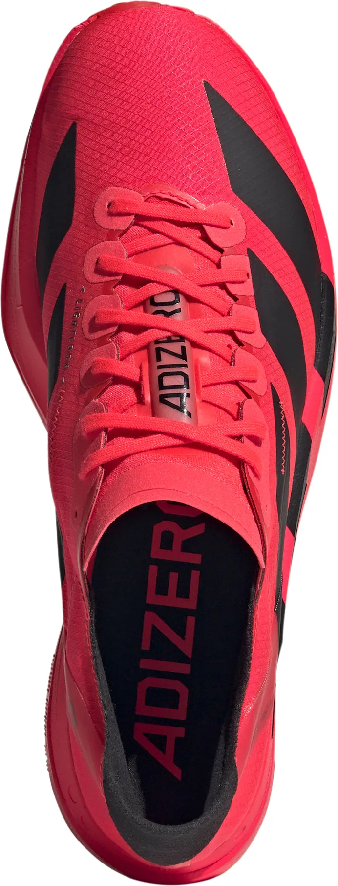 adidas Adizero Adios Pro 4 Mens Running Shoes - Red Foam Lining Running Errands
