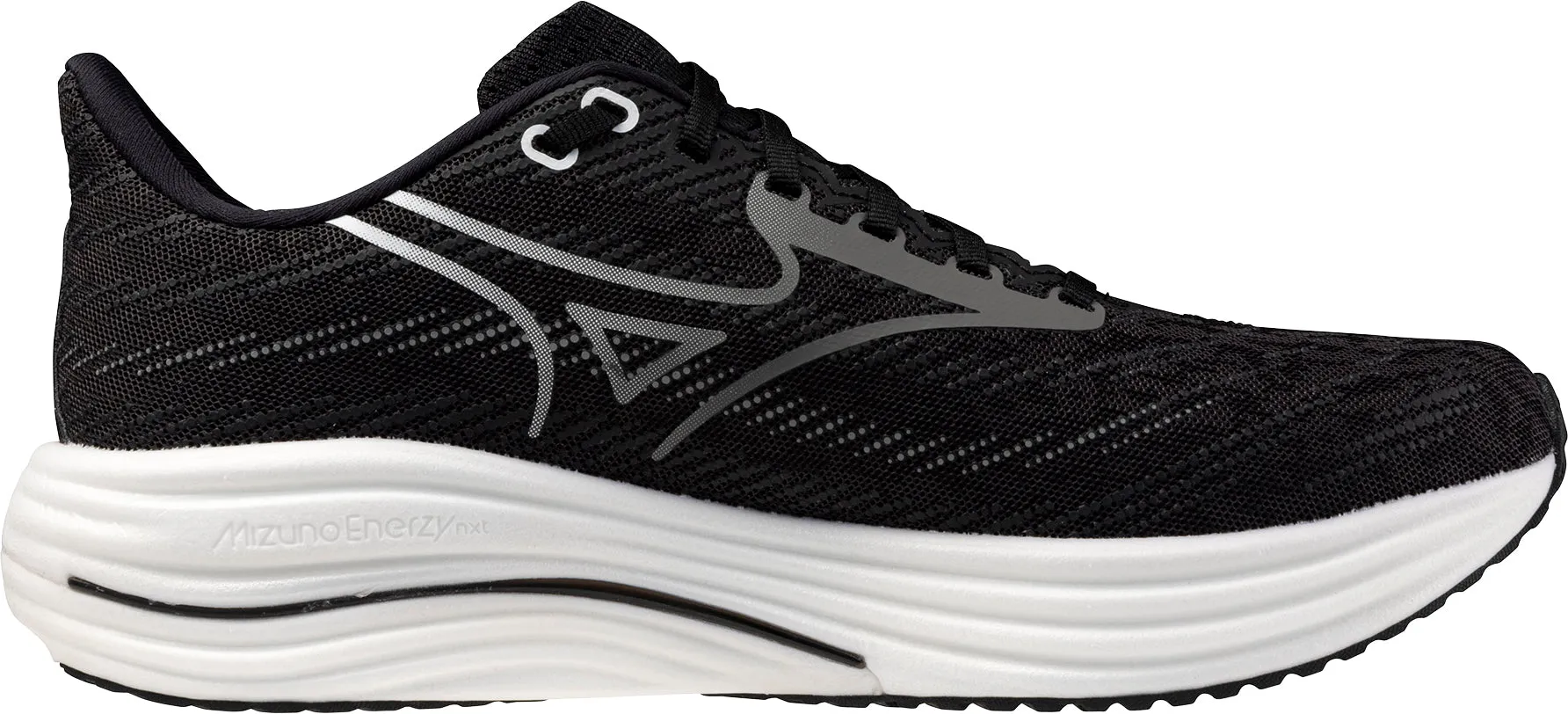 Comfort Mizuno Wave Rider 29 Mens Running Shoes - Black