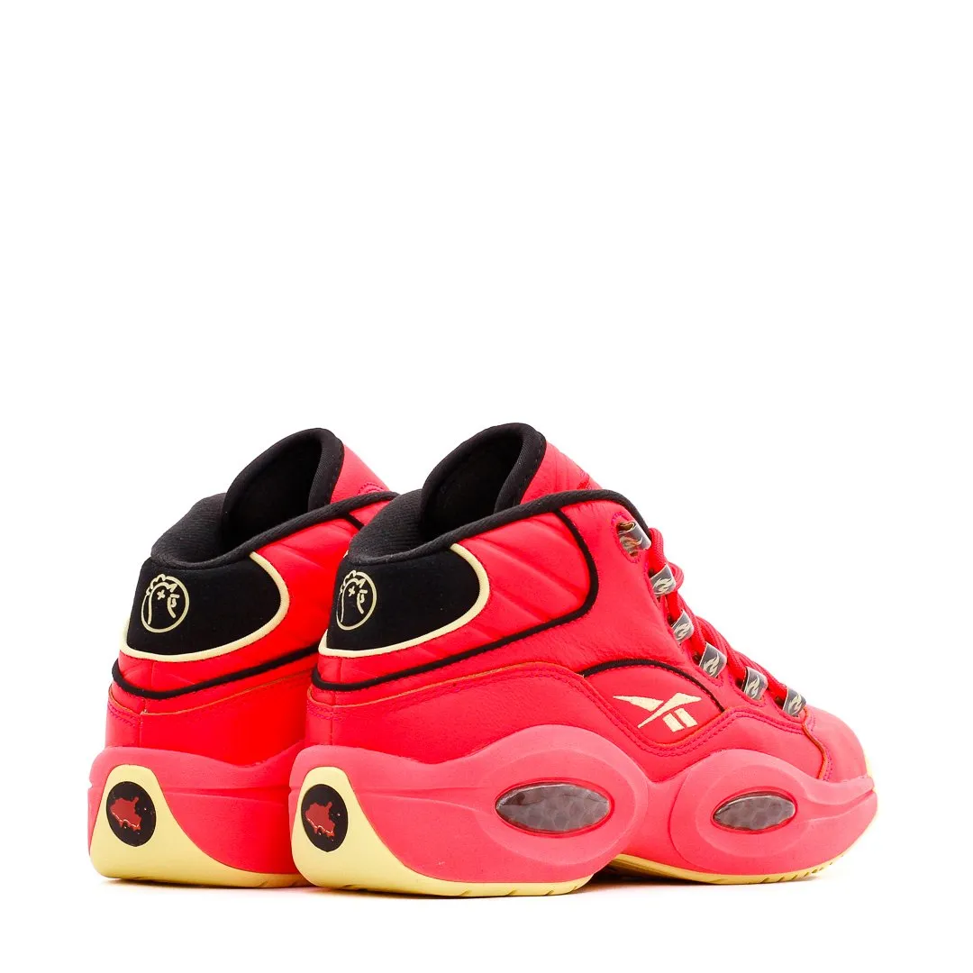 Reliable Durability Reebok Basketball Men Question Mid x Hot Ones Allen Iverson Red GV7093