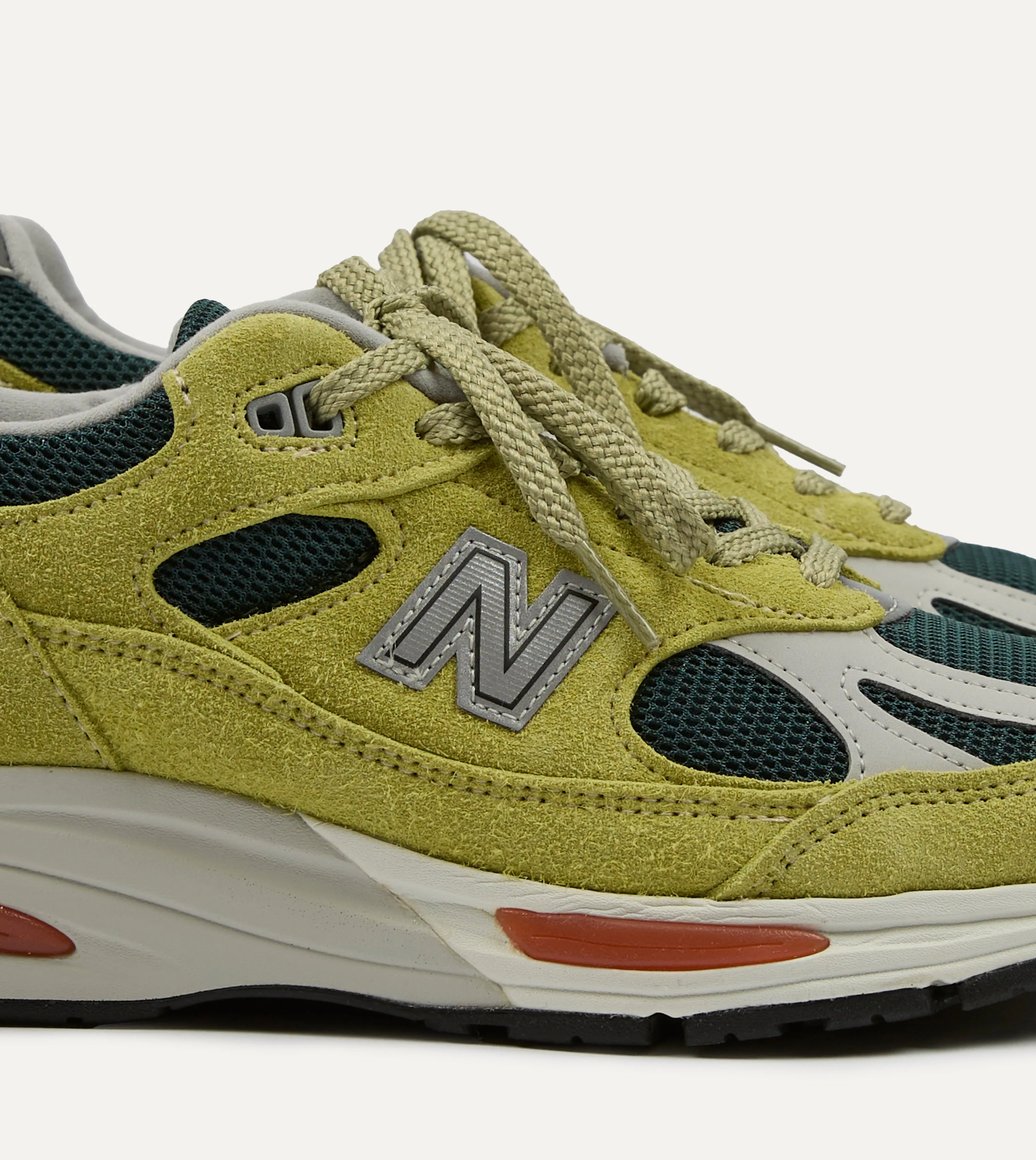 New Balance 'Grape Sorbet' Beechnut Made in UK 991v2 Trainers Surf Mode