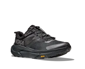 running in a funicular area shoes advanced running shoes HOKA TRANSPORT BLACK MENS