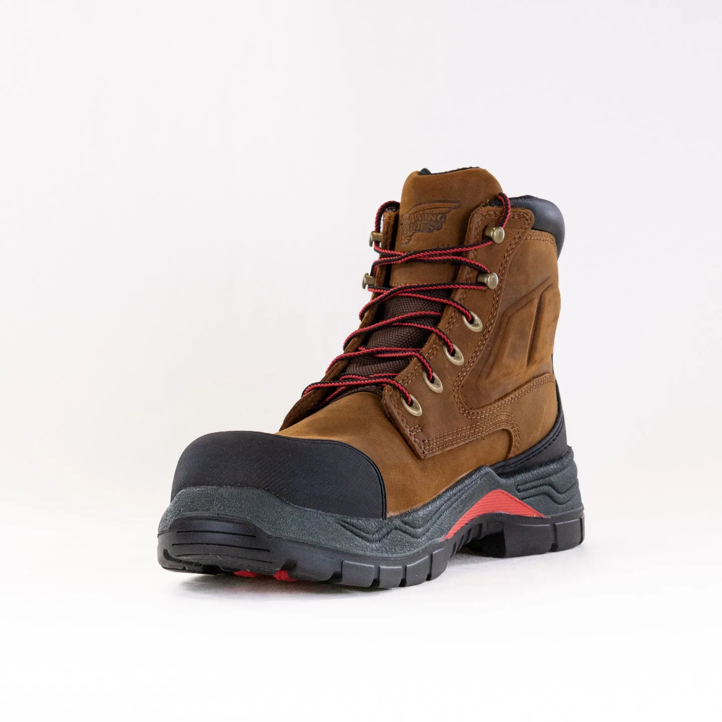 Red Wing 4402 KING TOE ADC 6-inch Waterproof Safety Toe Boot (Men's) - Gaucho Leather Easy Comfort Boots