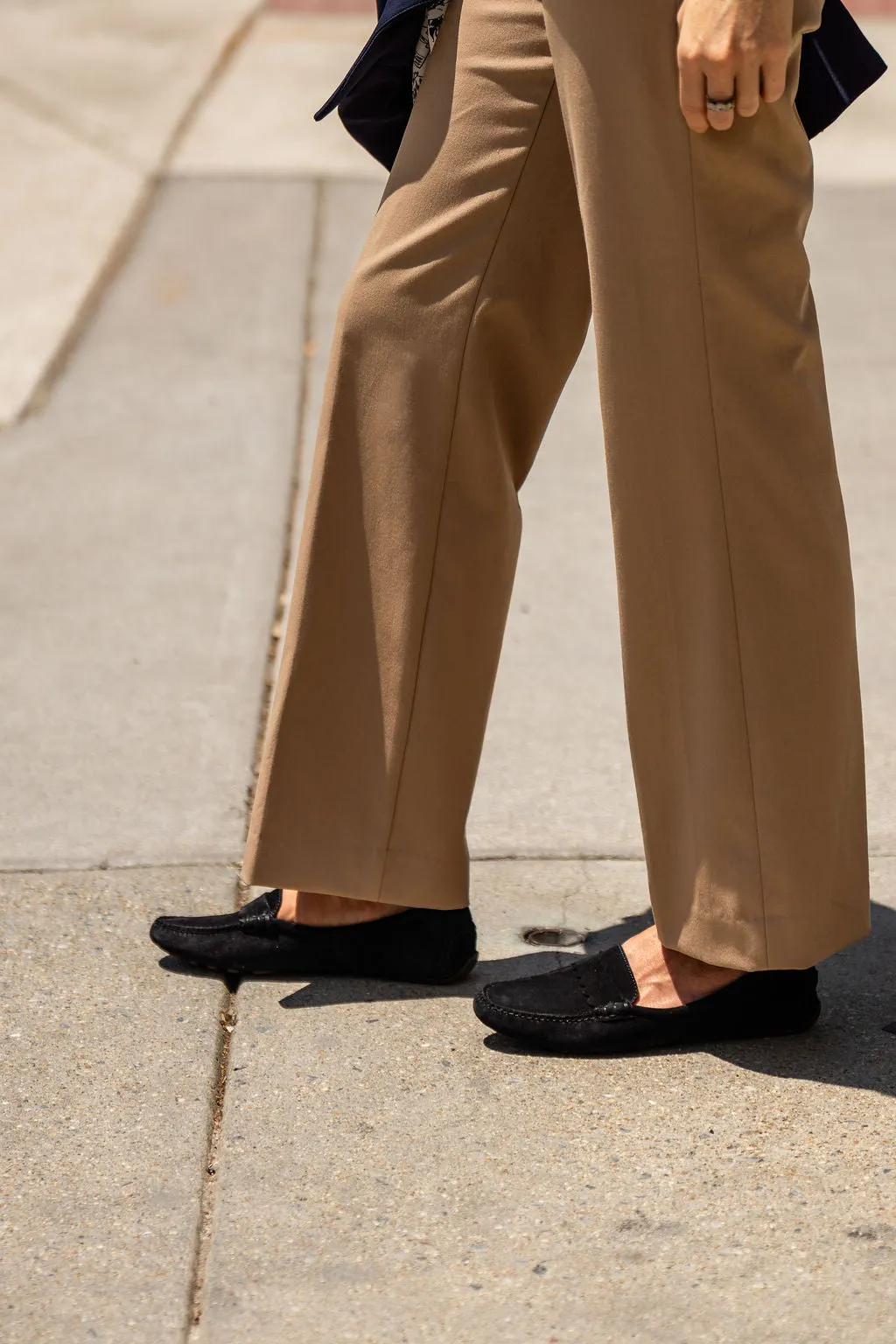 Janet Scalloped Penny Loafer Driving Shoe Foam Lining Running Errands