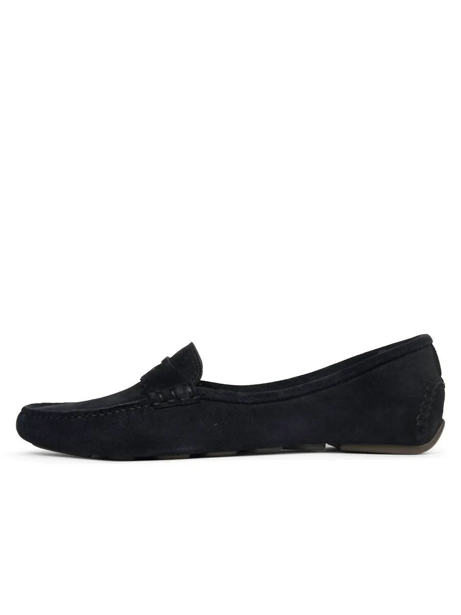 Janet Scalloped Penny Loafer Driving Shoe Comfort Flex Feather Light Urban Stroll